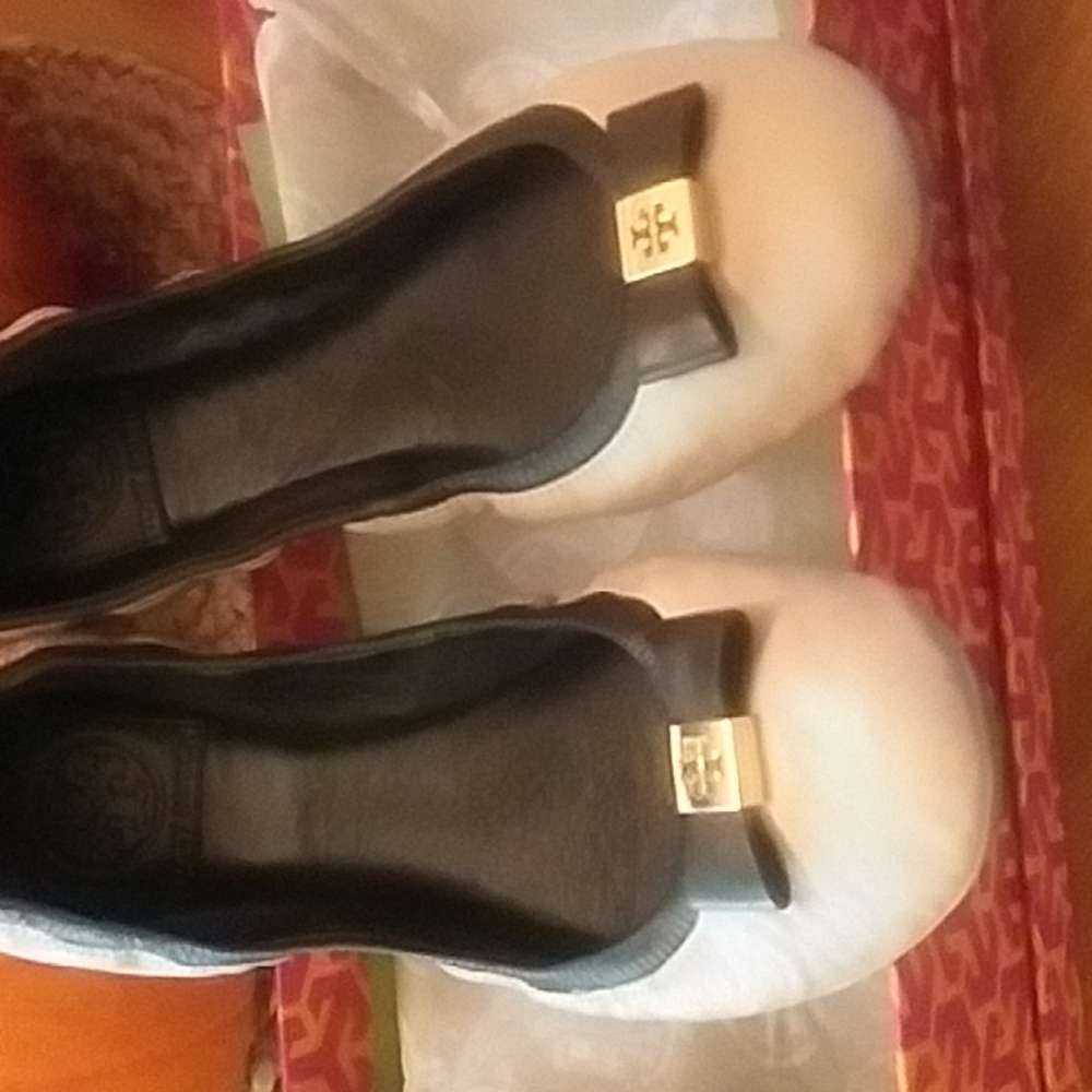 Tory Burch camellia flats